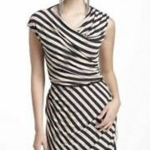 Anthropologie Bordeaux Given Then Gathered Dress